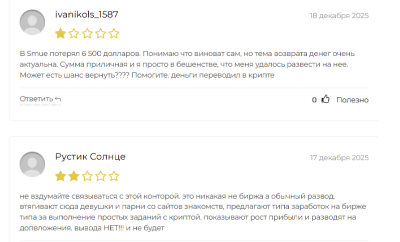 отзывы о Smue