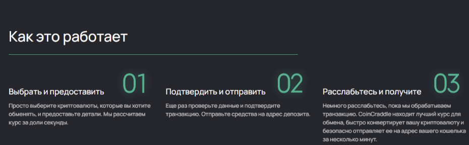 обзор на CoinCraddle