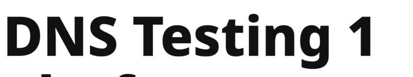 лого DNS Testing 1